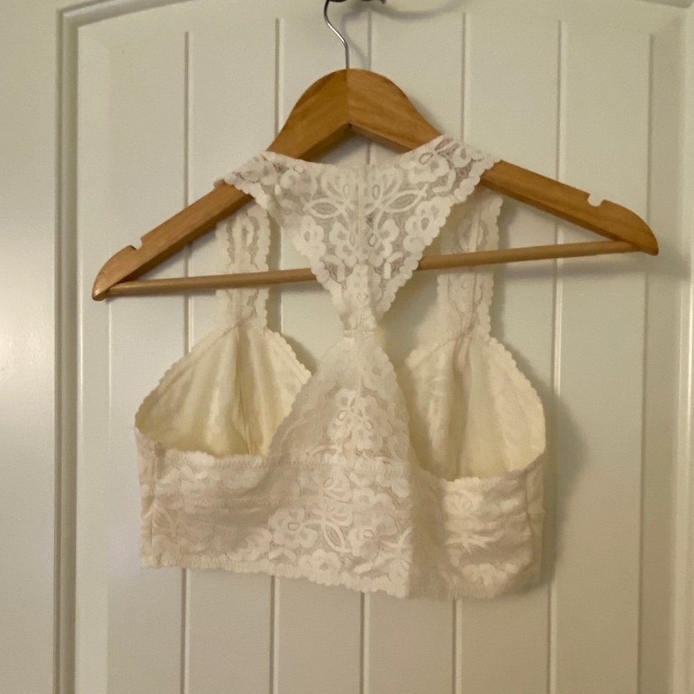 Intimately Free People Gallon Bralette Ivory M - Picture 2 of 3